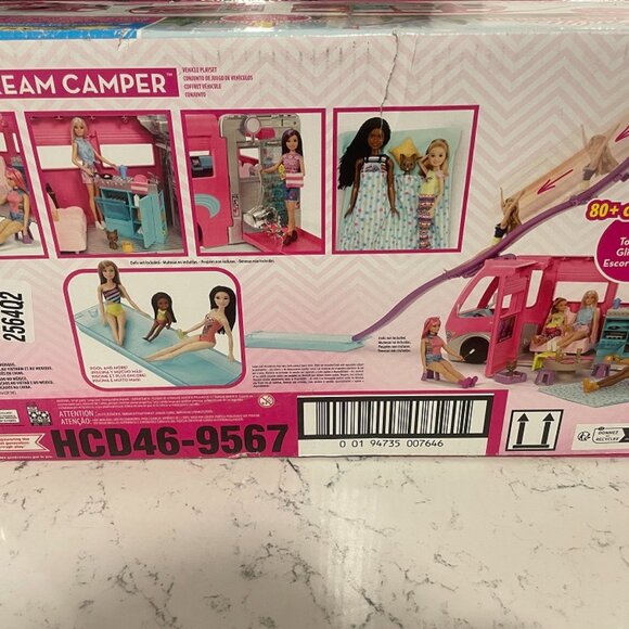 MATTEL Barbie Dream Camper Playset, Toy Vehicle w/ accessories - Picture 5 of 8